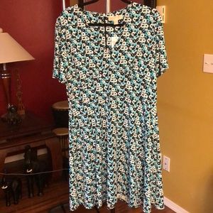 Michael Kors XL floral short sleeve dress.